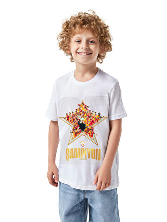 Galatasaray Şampiyonluk Kolaj Çocuk T-Shirt C251353