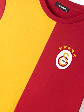 Galatasaray Parçalı 5 Yıldız T-Shirt E251354