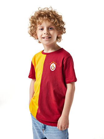 Galatasaray Parçalı 5 Yıldız Çocuk T-Shirt C251354
