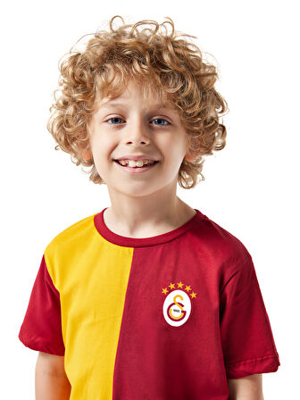 Galatasaray Parçalı 5 Yıldız Çocuk T-Shirt C251354