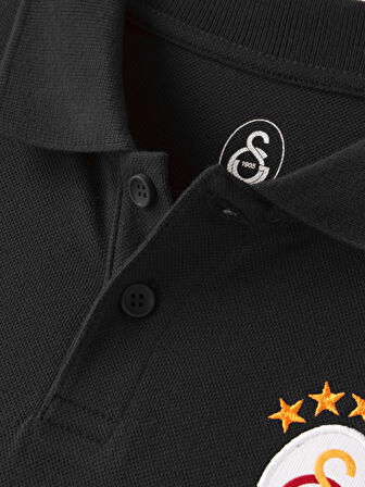 Galatasaray 5 Yıldız Klasik Logo Polo Çocuk T-shirt C251403