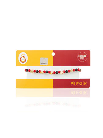 Galatasaray 5 Yıldız Doğaltaş Çelik Bileklik U251428