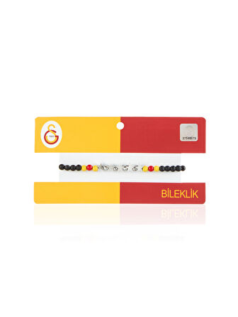 Galatasaray 5 Yıldız Doğaltaş Makrome Bileklik U251430