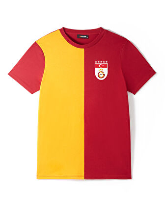 Galatasaray Parçalı 5 Yıldızlı T-Shirt E251440