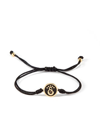 Galatasaray 5 Yıldızlı Bronz Mineli İp Bileklik U251494