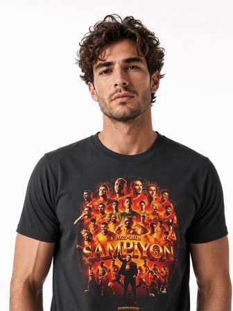 Galatasaray Şampiyonluk Kolaj T-Shirt E261217