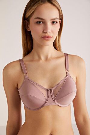 Kom Kadın Nelly Toparlayıcı Telli Balensiz Minimizer Sütyen