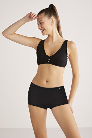 KOM Penny Genç Kız Boxer Siyah