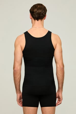 Kom Fit Korse Erkek Atlet - Siyah
