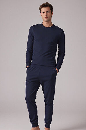 Kom Eliam İşleme Detaylı Pijama Takımı 