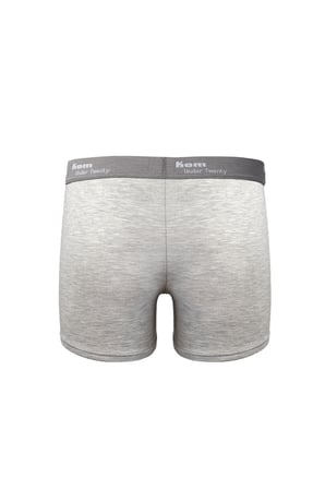 Tight Pamuklu 3 lü Erkek Boxer - Gri Melanj