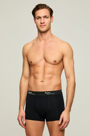 Tight Pamuklu 3 lü Erkek Boxer - Siyah