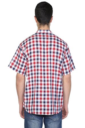 Kısa Kol Şile Bezi Hakim Yaka Erkek Tshirt Laciver