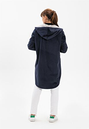 Eylül Fitilli Kadife Ceket Lacivert