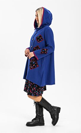 Eylem Pazen Ceket Saks Sks