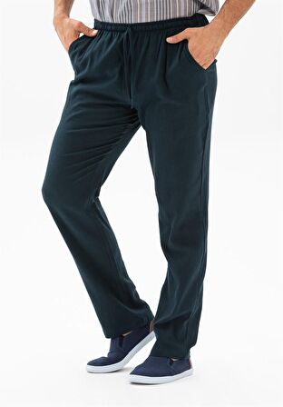 Şile Bezi Cepli Erkek Pantolon Petrol