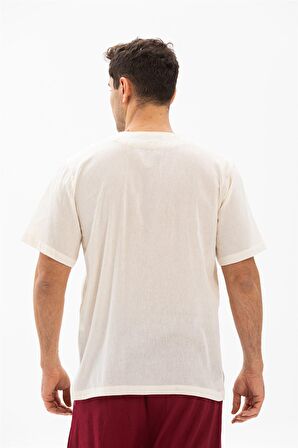 Kısa Kol Şile Bezi Bisiklet Yaka Bahriyeli Erkek T