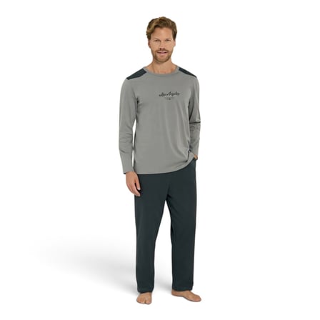 Pijadore Erkek %100 Pamuklu Uzun Kollu Pijama Takımı 2285