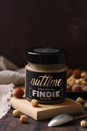 Nuttime Fındık Parçacıklı Ezme 250 g e