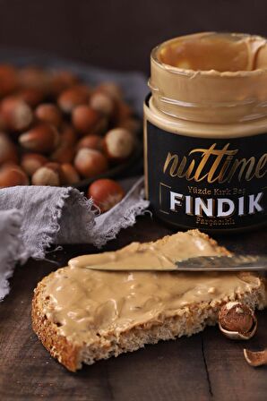 Nuttime Fındık Parçacıklı Ezme 250 g e