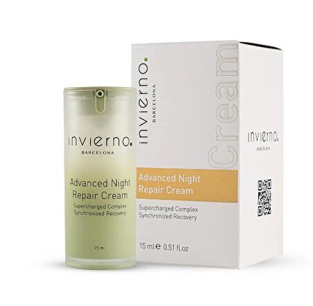 İnvierno Advancef Night Repair Cream 15 ml