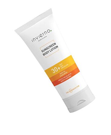 Invierno Barcelona Sunscreen Body Lotıon Güneş Kremi  Sbf30 +200ml