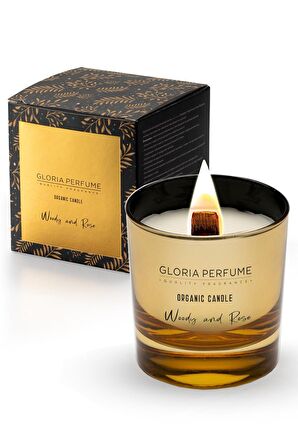 GLORIA PERFUME WOODY AND ROSE KOKULU MUM 220 GR.