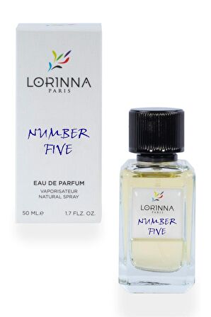 Lorinna Paris Number Five EDP Çiçeksi Kadın Parfüm 50 ml  