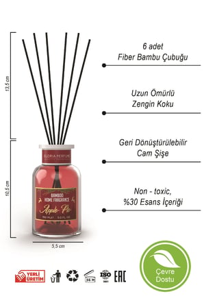 Apple Pie Bambu Cubuklu Oda Kokusu 150 ml
