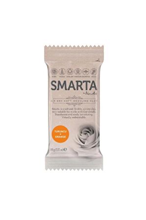 SMARTA MODELLEME KİL HAMURU 100 GR NO:22 TURUNCU (ORANGE)