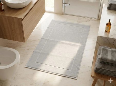 (3.lü set) 50X90cm. Büyük Lüks Ayak Havlusu, Ayak Paspası, Havlu Paspas, Banyo ve Lavabo Paspası