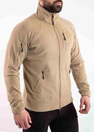 Taktik Outdoor Erkek Petek Polar Sweatshirt Tüylenmez POLTAC04