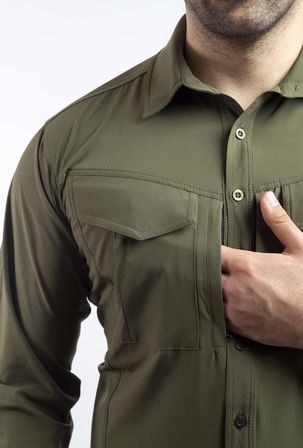 Tactical Outdoor Gömlek Esnek Fit Erkek TACFLEX01