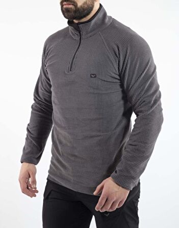 Tactical Outdoor Erkek Petek Polar Sweatshirt Tüylenmez POLSW03