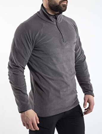 Tactical Outdoor Erkek Petek Polar Sweatshirt Tüylenmez POLSW03