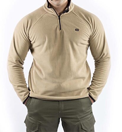 Tactical Outdoor Erkek Polar Kışlık Sweatshirt Tüylenmez POLSW02