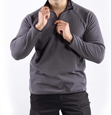 Tactical Outdoor Erkek Polar Kışlık Sweatshirt Tüylenmez POLSW02