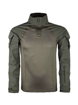 Taktik Kombat Terletmez Fit Kamuflaj Erkek Sweatshirt COMPAT01
