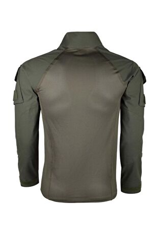 Taktik Kombat Terletmez Fit Kamuflaj Erkek Sweatshirt COMPAT01