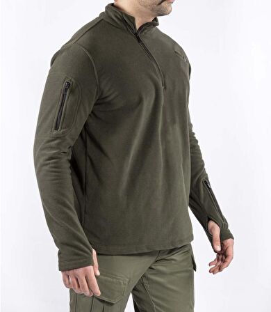 Tactical Outdoor Erkek Polar Kışlık Sweatshirt Tüylenmez POLSW01