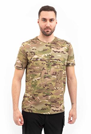 Outdoor T-shirt Günlük Pamuklu Basic Erkek BASETI03