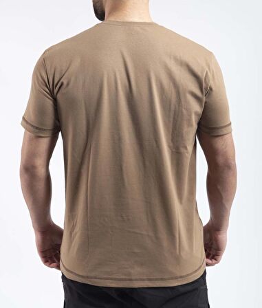 Outdoor T-shirt Günlük Pamuklu Basic Erkek BASETI03