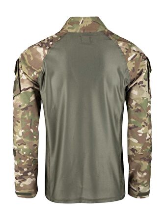 Taktik Kombat Terletmez Fit Kamuflaj Erkek Sweatshirt COMPAT01