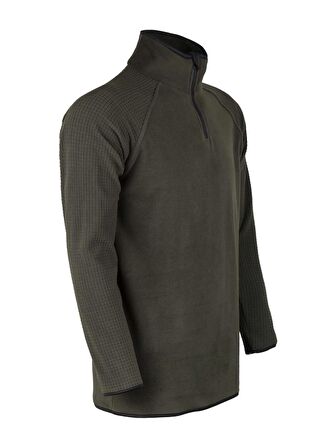 Tactical Outdoor Erkek Petek Polar Sweatshirt Tüylenmez POLSW06