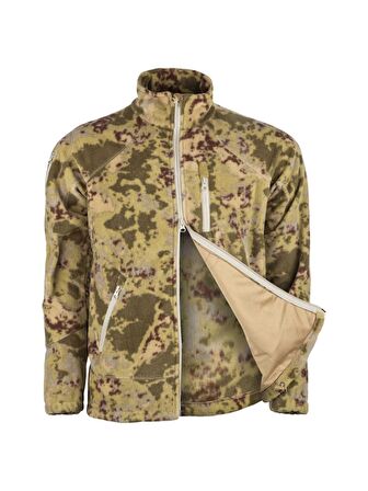 Taktik Outdoor Erkek Petek Polar Sweatshirt Tüylenmez POLTAC04