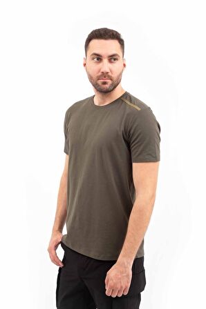 Outdoor T-shirt Günlük Pamuklu Basic Erkek BASETI03