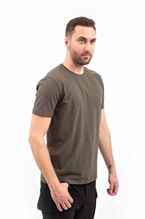 Outdoor T-shirt Günlük Pamuklu Basic Erkek BASETI03