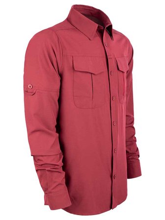 Outdoor Tactical Gömlek Esnek Fit Erkek TACFLEX02