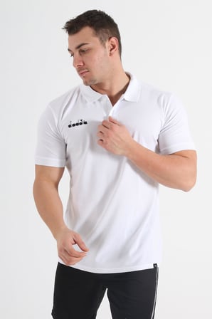 Diadora Liv Kamp Polo T-Shirt Beyaz