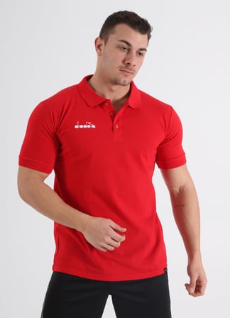 Diadora Liv Kamp Polo T-Shirt Kırmızı